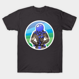 Astroknight - Steampunk Astronaut Knight T-Shirt